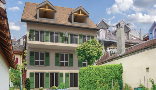 Projet de construction immeuble villageois à Echallens